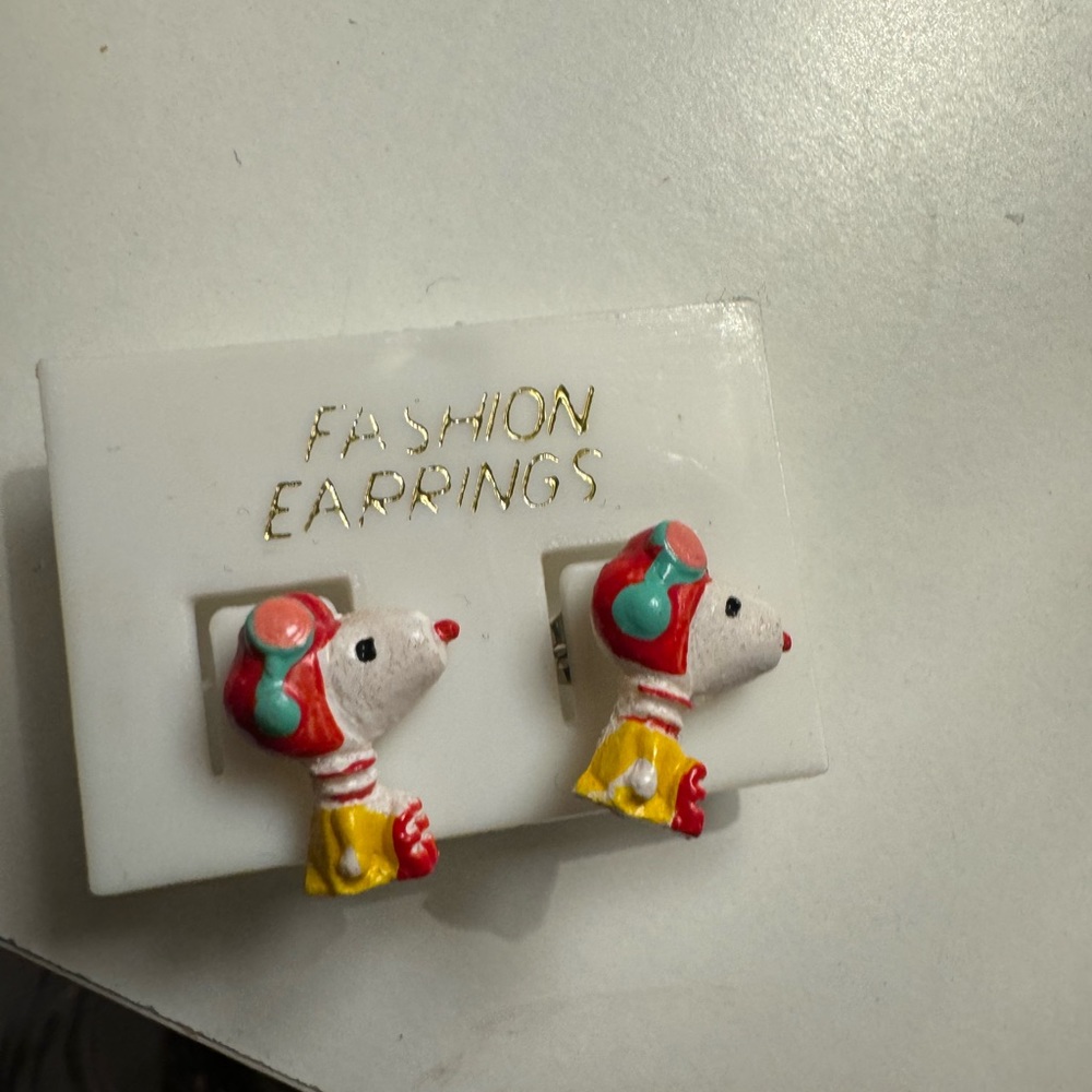 Snoopy Earrings